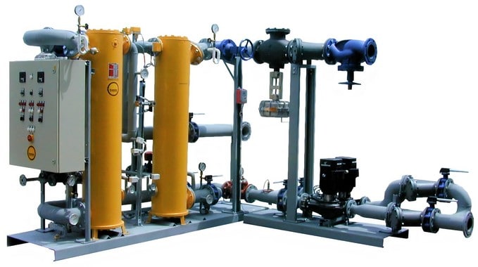 baelz steam heat transfer station